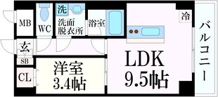 住吉駅 徒歩12分 3階の物件間取画像